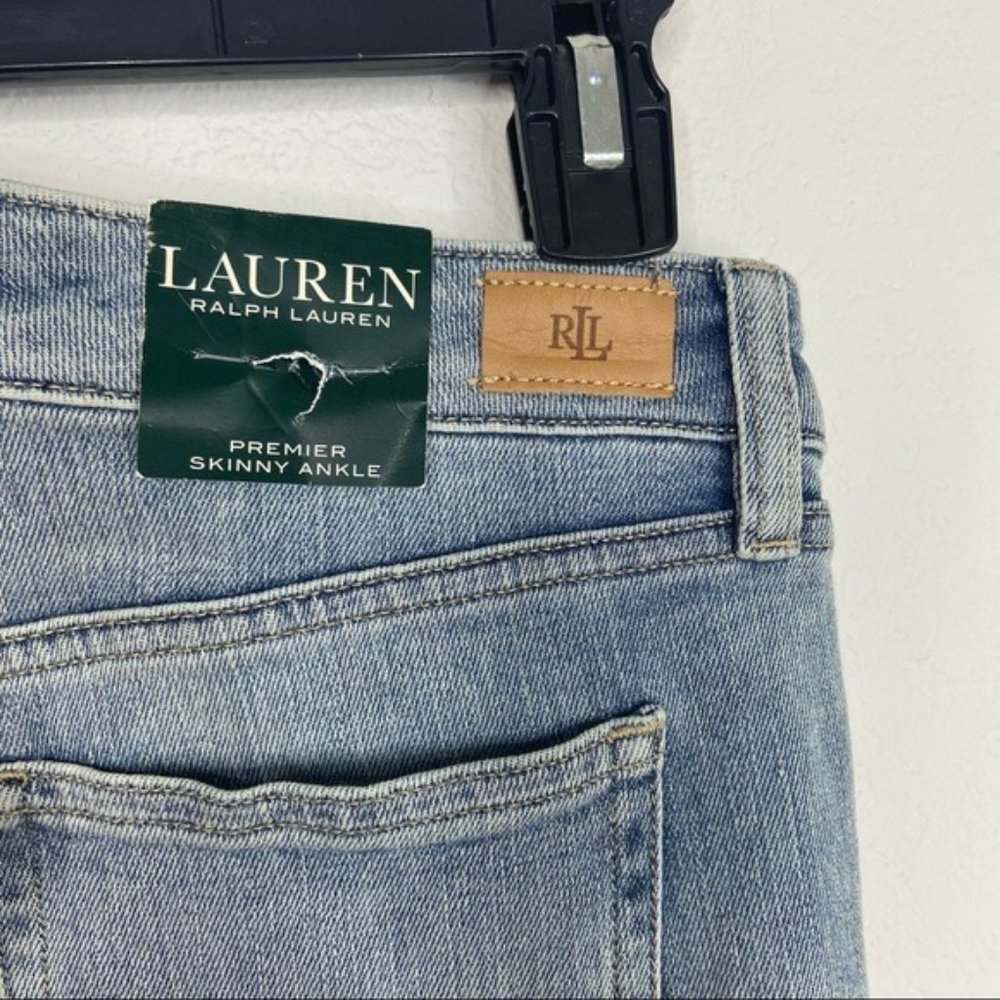 Lauren Ralph Lauren Premier Skinny Ankle Jeans Size 2 NWT - Picture 7 of 8